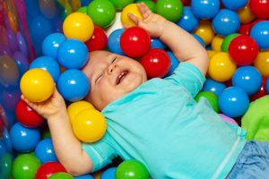 Child Playing in Daycare